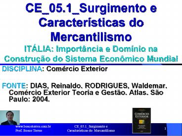 CE_05.1_Surgimento e Caracter