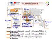 La francophonie