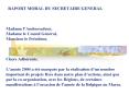 RAPORT MORAL DU SECRETAIRE GENERAL  Madame l PowerPoint PPT Presentation