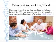 Divorce Attorney Long Island