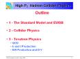 High PT Hadron Collider Physics PowerPoint PPT Presentation