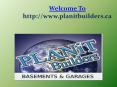 Calgary basement renovator PowerPoint PPT Presentation