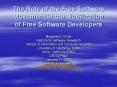 The Role of the Free Software Movement in the Mobilization of Free Software Developers PowerPoint PPT Presentation
