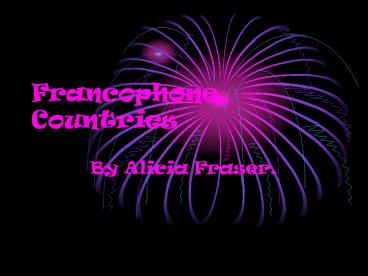 Francophone Countries