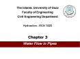 Water Flow in Pipes PowerPoint PPT Presentation
