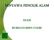 SENYAWA FENOLIK ALAM