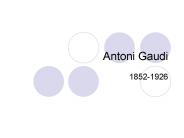 Antoni Gaudi
