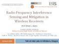 Radio Frequency Interference Sensing and Mitigation in Wireless Receivers PowerPoint PPT Presentation