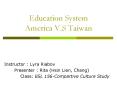 Education System America V.S Taiwan PowerPoint PPT Presentation