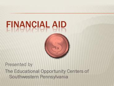 FINANCIAL AID