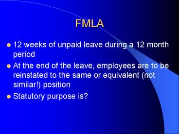 FMLA