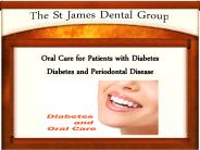 Oral Maintenance for Patients with Diabetes Mellitus