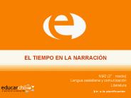 EL TIEMPO EN LA NARRACI