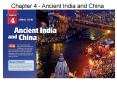 Chapter 4 - Ancient India and China PowerPoint PPT Presentation