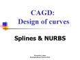 CAGD: Design of curves PowerPoint PPT Presentation