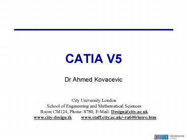 CATIA V5