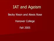 IAT and Ageism
