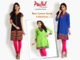 Buy Cotton Kurtis Online at Prafful !