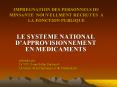 IMPREGNATION DES PERSONNELS DU MINSANTE NOUVELLMENT RECRUTES A LA FONCTION PUBLIQUE PowerPoint PPT Presentation