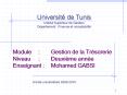 Module : Gestion de la Tr PowerPoint PPT Presentation