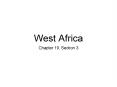 West Africa PowerPoint PPT Presentation