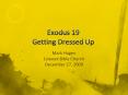 Exodus 19 Getting Dressed Up PowerPoint PPT Presentation