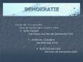 DEMOKRATIE PowerPoint PPT Presentation