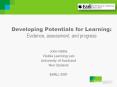 Developing Potentials for Learning: Evidence, assessment, and progress PowerPoint PPT Presentation