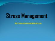 Help Guide for Stress Management