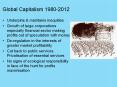 Global Capitalism 1980-2012 PowerPoint PPT Presentation
