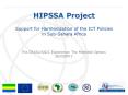 HIPSSA Project PowerPoint PPT Presentation