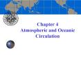 Chapter 4 Atmospheric and Oceanic Circulation PowerPoint PPT Presentation