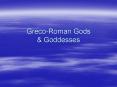 Greco-Roman Gods PowerPoint PPT Presentation