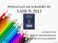 PENDATAAN NILAI RAPORT SD TAHUN 2013 PowerPoint PPT Presentation