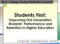 Students First Mentoring Project PowerPoint PPT Presentation