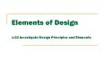 Elements of Design 1.02 Investigate Design Principles and Elements PowerPoint PPT Presentation