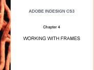 ADOBE INDESIGN CS3