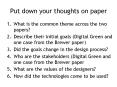 Put down your thoughts on paper PowerPoint PPT Presentation