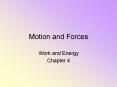 Motion and Forces PowerPoint PPT Presentation
