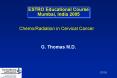 ESTRO Educational Course Mumbai, India 2005 PowerPoint PPT Presentation