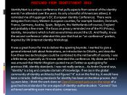 Postcard from IdentityNext 2013