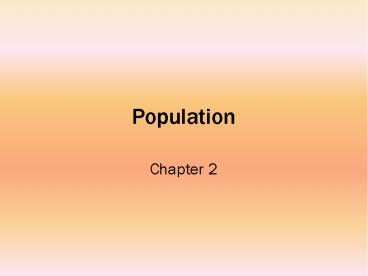 Population