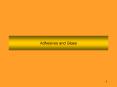 Adhesives and Glues PowerPoint PPT Presentation