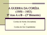 A GUERRA DA COR