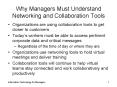 Why Managers Must Understand Networking and Collaboration Tools PowerPoint PPT Presentation