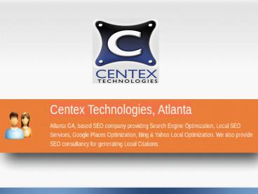 SEO Company in Atlanta, GA - Centex Technologies