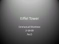 Eiffel Tower PowerPoint PPT Presentation