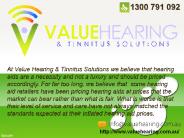 Value Hearing and Tinnitus Solution