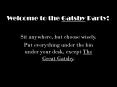 Welcome to the Gatsby Party! PowerPoint PPT Presentation