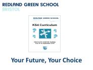 Your Future, Your Choice
